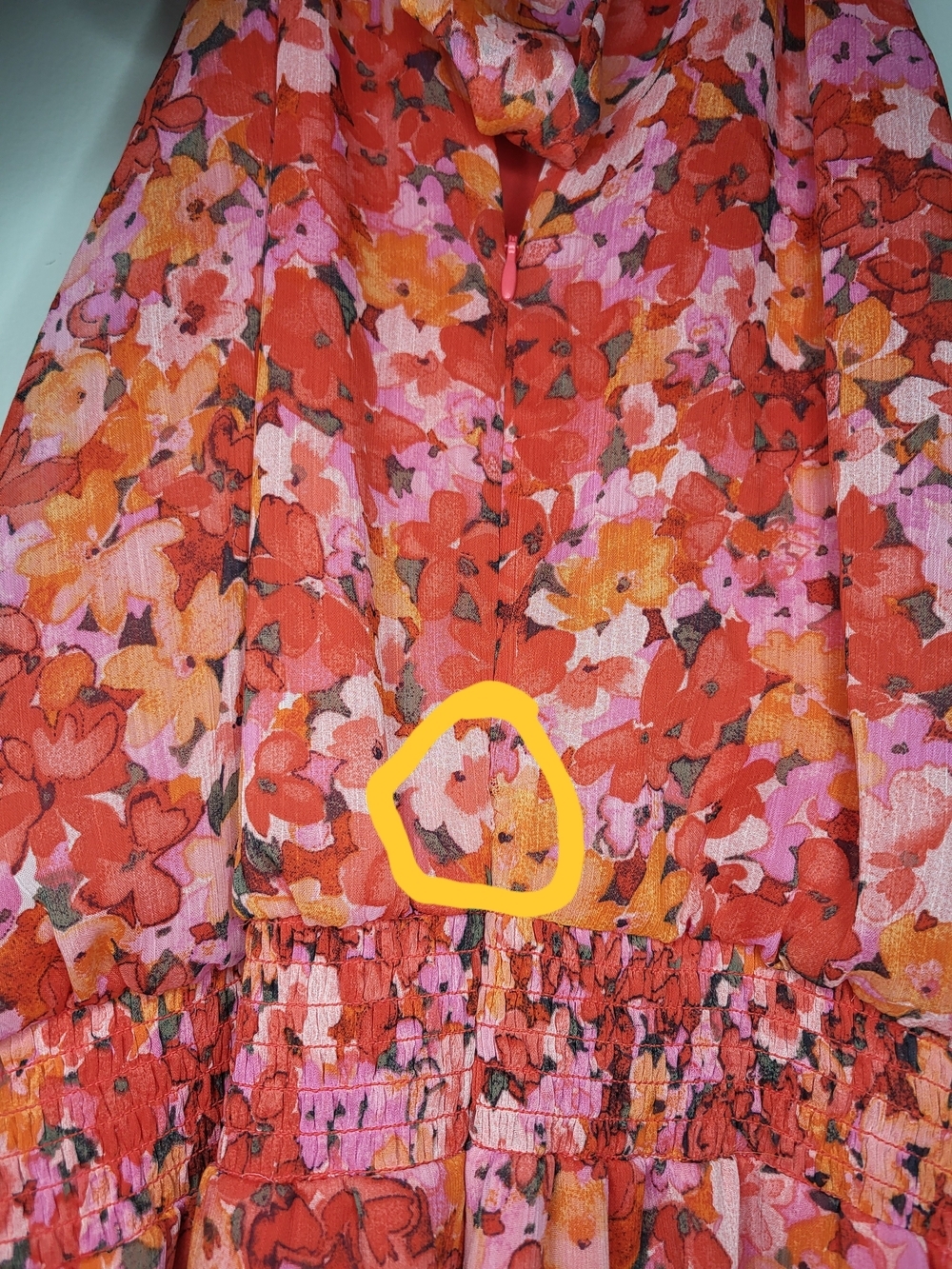 Vince Camuto Coral and Pink Floral Maxi Jumpsuit - Picture 12 of 12